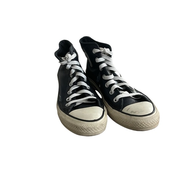 Converse Women Leather Boots Size 6 - Picture 2 of 10